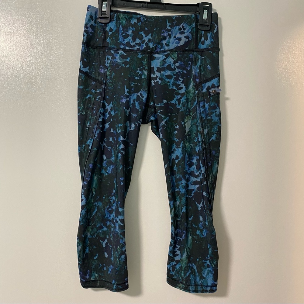 Print Lululemon 3/4 crop Leggings